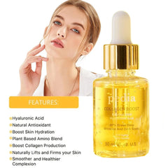 Collagen Face Serum Face Moisturizing Advanced Collagen Boost Serum Restore Skin Essence Face Care for Women