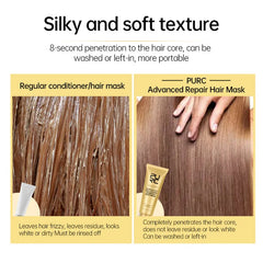 Professional Keratin Treatment Hair Mask Repair Damaged Frizz Dry anti Breakage Smooth Straighten Magic Shiny Hair Care Products