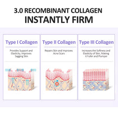 Collagen Face Serum Lifting Facial Skin Hyaluronic Acid Forehead Fine Lines Smoothing Facial Serum Skin Care Beauty Joypretty