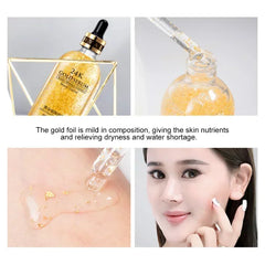 24K Gold Face Serum Brightening Skin Care Products Hyaluronic Acid Niacinamide Facial Nourish Smooth Care Beauty Health