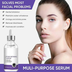 Pore Shrinking Serum Moisturizing Facial Essence for Relieving Dryness Oil Long-Lasting Calming for Sensitive Skin Care