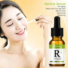 Retinol Serum anti Wrinkle Fade Dark Spots Vitamin C Facial Serum Whiten Moisture Face Acne Treatment Essence Skin Care Products