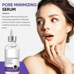 Pore Shrinking Serum Moisturizing Facial Essence for Relieving Dryness Oil Long-Lasting Calming for Sensitive Skin Care