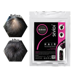 Keratin Hair Building Fiber Powder - 100g Hair Fibers in 10 Colors - Instant Hair Growth - 50g Refill Hair Care Product