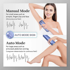 Cooling Laser Hair Removal 3-in-1 Rejuvenation Acne Remove Permanent Bikini Trimmer Painless Hair Remove for Women IPL Epilator