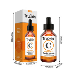 Truskin 60Ml VC Facialserum with VE and Hyaluronicacid, 2 Fl Oz