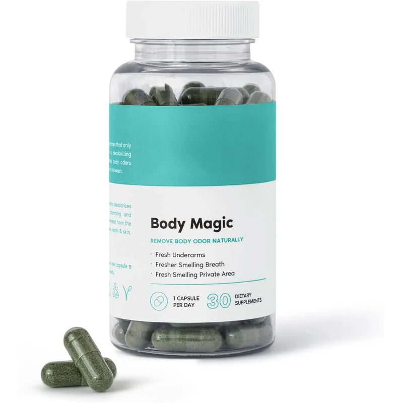 Chlorophyll Supplement for Body Odor, Digestive Health, and Skin Wellness