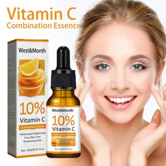 Vitamin C Face Serum with Hyaluronic Acid and Dark Spot Remover - 10ml