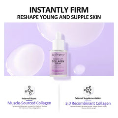 Collagen Face Serum Lifting Facial Skin Hyaluronic Acid Forehead Fine Lines Smoothing Facial Serum Skin Care Beauty Joypretty