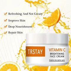 Face Cream Vitamin C Desalinates Pigment, Black Spots, Brightens Skin, Beauty and Health Care